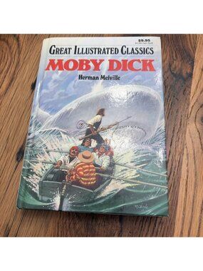 Moby Dick Great Illustrated Classic Hardcover Baronet Books Herman Melville